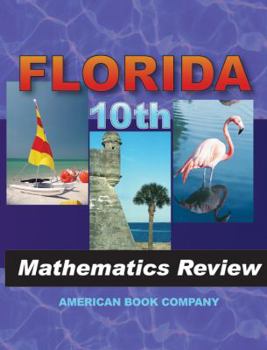 Paperback Florida 10th Mathematics Review Book