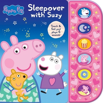 Board book Peppa Pig: Sleepover with Suzy Sound Book [With Battery] Book