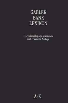 Paperback Gabler Bank Lexikon [German] Book