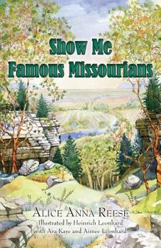 Paperback Show Me Famous Missourians Book