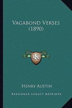 Paperback Vagabond Verses (1890) Book