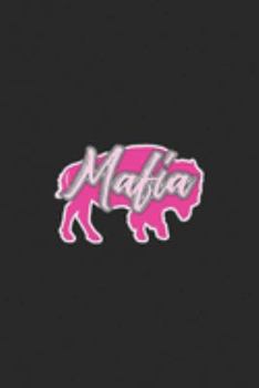 Paperback Mafia: Bills Mafia 716 Buffalo NY BFLO Football Breast Cancer Premium Journal/Notebook Blank Lined Ruled 6x9 100 Pages Book