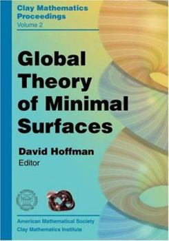Global Theory Of Minimal Surfaces: Proceedings Of The Clay Mathematics Institute 2001 Summer School, Mathematical Sciences Research Institute, ... 25-july 27 (CLAY MATHEMATICS PROCEEDINGS, 2)