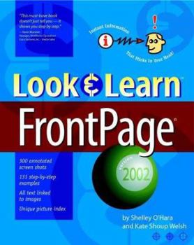 Paperback Look & Learn FrontPage 2002 Book