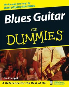 Paperback Blues Guitar for Dummies [With CDROM] Book