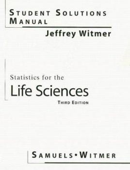 Paperback Statistics for the Life Sciences Book