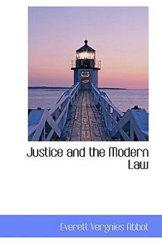 Paperback Justice and the Modern Law Book