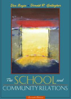 Hardcover The School and Community Relations Book