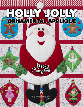 Paperback Holly Jolly Ornamental Appliqu? Book