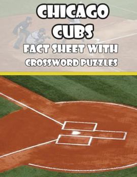 Paperback Chicago Cubs Fact Sheets with Crossword Puzzles Book