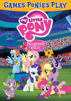 DVD My Little Pony Friendship is Magic: Games Ponies Play Book