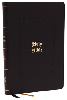 Imitation Leather KJV Holy Bible: Large Print with 53,000 Center-Column Cross References, Black Leathersoft, Red Letter, Comfort Print: King James Version Book