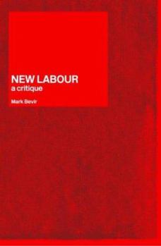 Paperback New Labour: A Critique Book