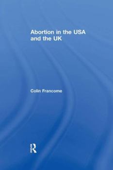 Paperback Abortion in the USA and the UK Book