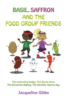 Paperback Basil, Saffron and the Food Group Friends Book