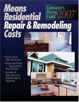 Paperback Means Residential Repair & Remodeling Costs Book