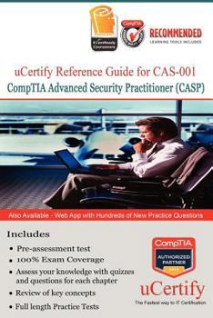 Paperback Ucertify Reference Guide for Comptia Advance Security Professional (Casp): Comptia Advance Security Professional (Casp) Book