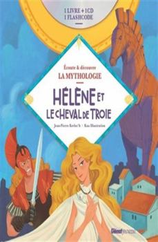 MP3 CD Livre CD La Mythologie - Hélène et le Cheval de Troie [French] Book