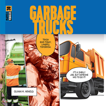 Paperback Garbage Trucks Book