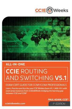 Paperback All-In-One CCIE 400-101 V5.1 Routing and Switching Written Exam Cert Guide for CCNP/CCNA Professionals Book