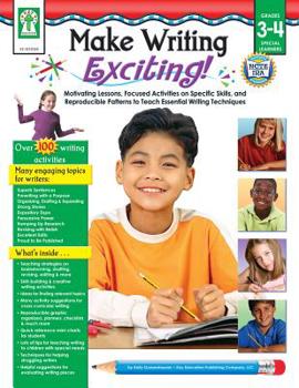 Paperback Make Writing Exciting, Grades 3 - 4 Book
