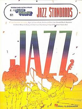 Paperback Jazz Standards: E-Z Play Today Volume 61 Book