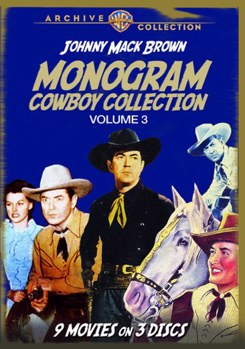 DVD Monogram Cowboy Collection Volume 3 Book