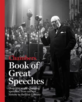 Hardcover The Chambers Book of Great Speeches Book