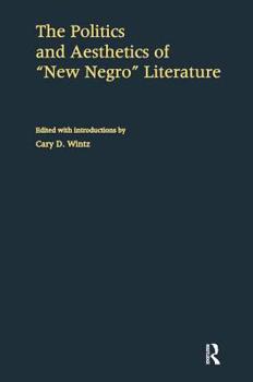 The Politics and Aesthetics of New Negro Literature