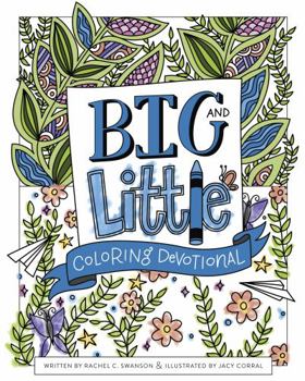 Paperback Big and Little Coloring Devotional Book