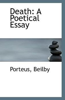 Paperback Death: A Poetical Essay Book
