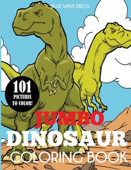 Paperback Jumbo Dinosaur Coloring Book