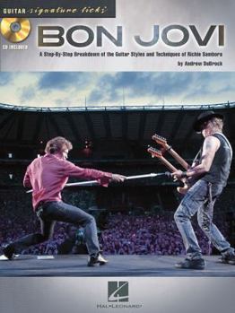 Paperback Bon Jovi: A Step-By-Step Breakdown of the Guitar Styles and Techniques of Richie Sambora [With CD (Audio)] Book