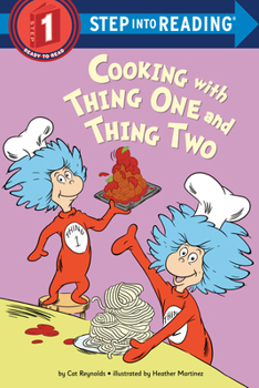 Library Binding Cooking with Thing One and Thing Two Book