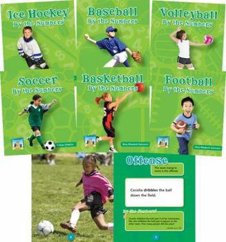 Library Binding Team Sports by the Numbers (Set) Book
