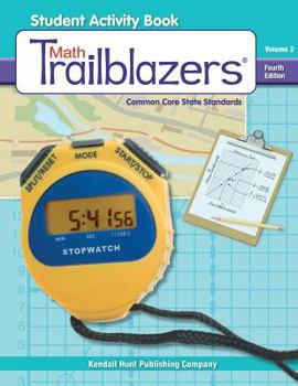 Paperback Math Trailblazers Student Book Vol 1 Book