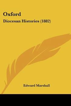 Paperback Oxford: Diocesan Histories (1882) Book