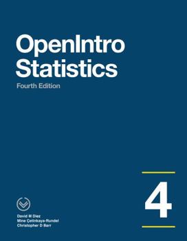 Paperback OpenIntro Statistics: Fourth Edition (full color interior) Book