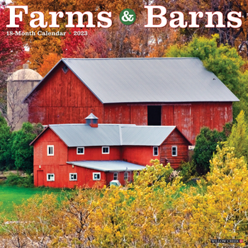 Calendar Farms & Barns 2023 Wall Calendar Book