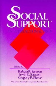 Hardcover Social Support: An Interactional View Book