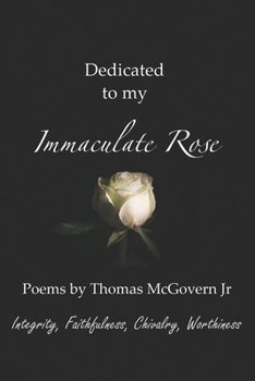 Paperback Dedicated to my Immaculate Rose Book