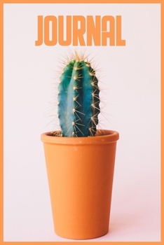 Paperback Journal: Cactus Notebook College-ruled 120 - Pages Book