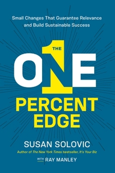Paperback The One-Percent Edge: Small Changes That Guarantee Relevance and Build Sustainable Success Book