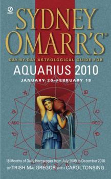Mass Market Paperback Sydney Omarr's Day-By-Day Astrological Guide for Aquarius: January 20-February 18 Book