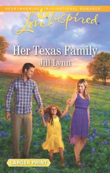 Mass Market Paperback Her Texas Family [Large Print] Book