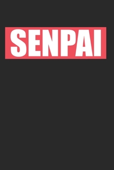 Otaku Senpai  Anime Cosplay Japanische Subkultur: 120 Pages 6 'x 9' |Dot Graph Paper Journal Manuscript • Planner • Scratchbook • Diary