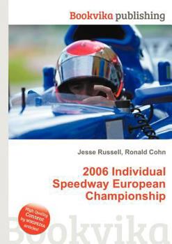 Paperback 2006 Individual Speedway European Championship Book