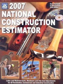 Paperback National Construction Estimator [With CD-ROM] Book