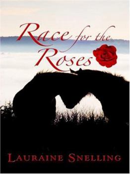 Hardcover Race for the Roses [Large Print] Book