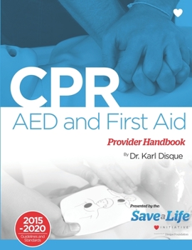 Paperback CPR, AED & First Aid Provider Handbook Book